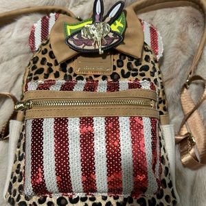 Loungefly Disney Minnie Mouse Jungle Cruise bag and ears!  Rare!